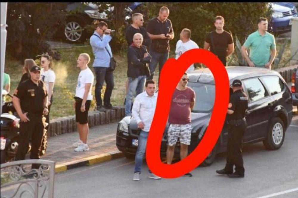 BRUKA I SRAMOTA MILOVIH POLICAJACA: Šef policije obezbeđivao litiju u šorcu i patikama! (FOTO)