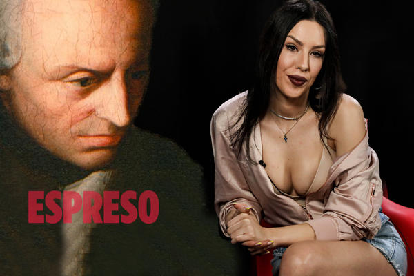 MODELSICA IVANA NAM JE ČITALA KANTA: Poslušajte mudre reči čuvenog filozofa iz usta ove LEPOTICE (VIDEO)