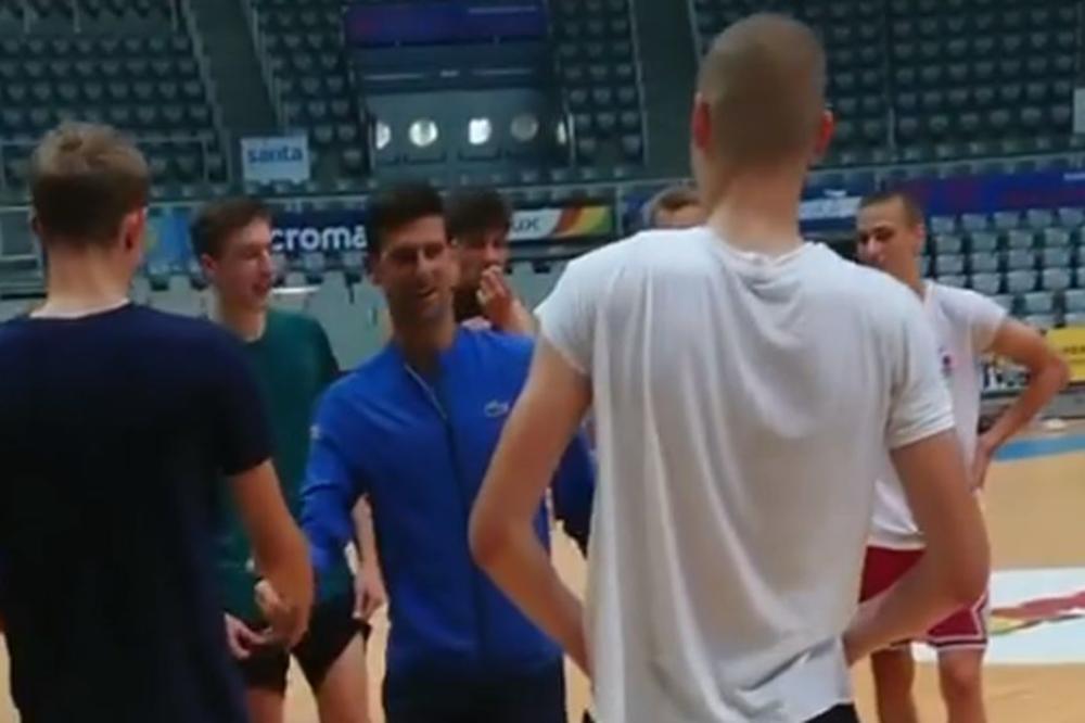 HISTERIJA ZA ĐOKOVIĆEM U ZADRU: Novak im upadao na treninge, oni u neverici! Najbolji je došao da ih upozna!