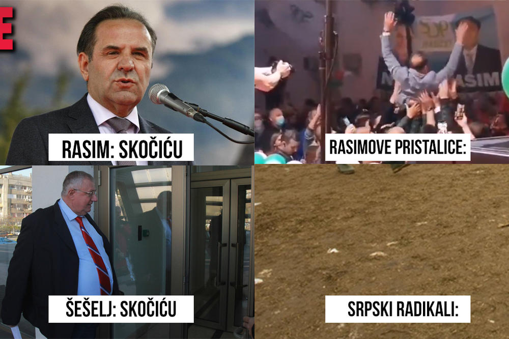 RASIM JE SKOČIO I SVI ZNAMO ŠTA SE DESILO! Šta bi bilo da je u masu skočio Vojislav Šešelj? (FOTO)