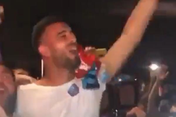 POBEDIO JUVE, PA SE ODVALIO OD ALKOHOLA: Nikola Maksimović pravio haos na ulicama Napulja!