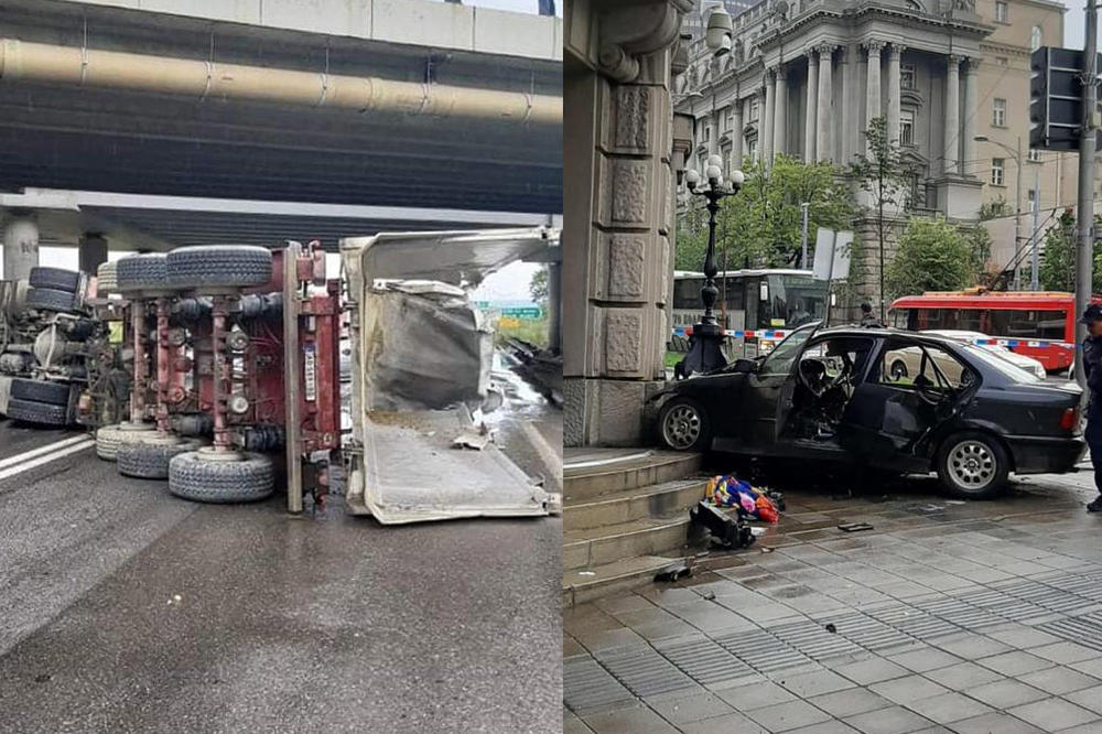 KRVAVI DAN U SRBIJI: Na putevima poginulo 5 LJUDI, strašan udes kod Vlade uspelo da preživi DETENCE