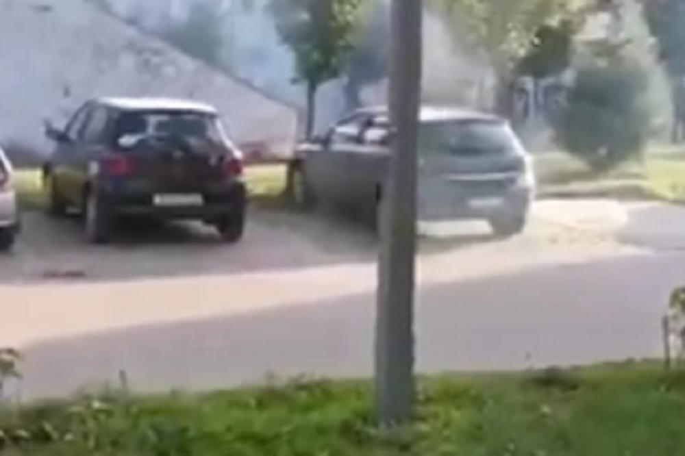 BRUTALNA TUČA GROBARA I BBB U VUKOVARU: Sevale motke, palice i baklje! Navijači obliveni krvlju ležali na podu!