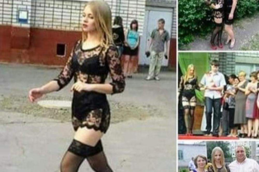 MALA JE KAMENJARKA, A RODITELJI KRETENI! Rat u medijima zbog devojčice koja je ovakva otišla na malu maturu (FOTO)