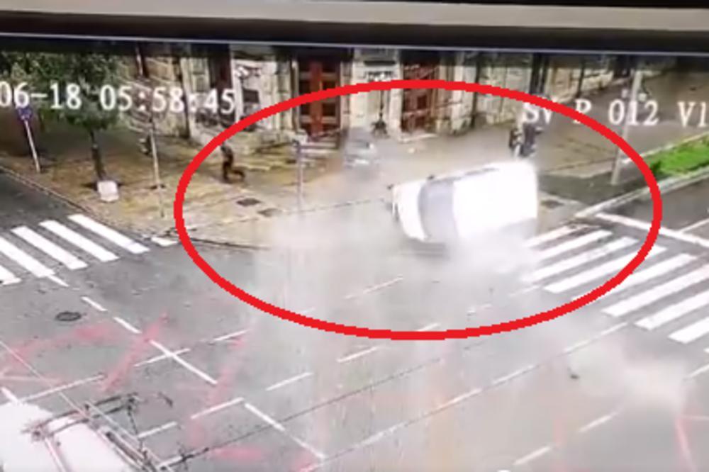 ISPOVEST RADNIKA KOJI JE PREŽIVEO STRABIČAN UDES U NEMANJINOJ! Gledao sam u telefon, odjednom se čulo ovo!