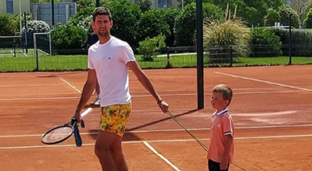 Novak i Stefan Đoković