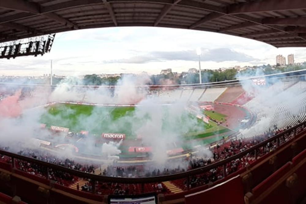 DELIJE SU ČEKALE 31. MINUT UTAKMICE: Tada je nastao spektakl na tribinama Marakane!