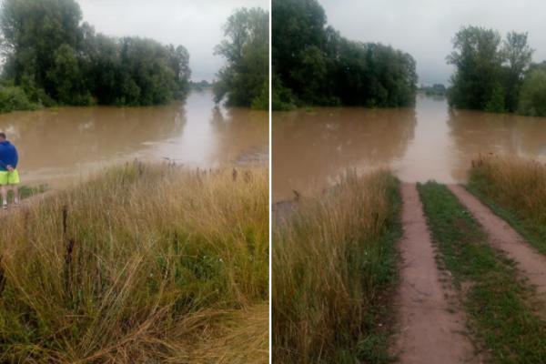 ALARMANTNO JE! SELU JAŠA TOMIĆ PRETE POPLAVE, ljudi nose džakove sa peskom! POGLEDAJTE KAKO JE TAMO SAD (FOTO)