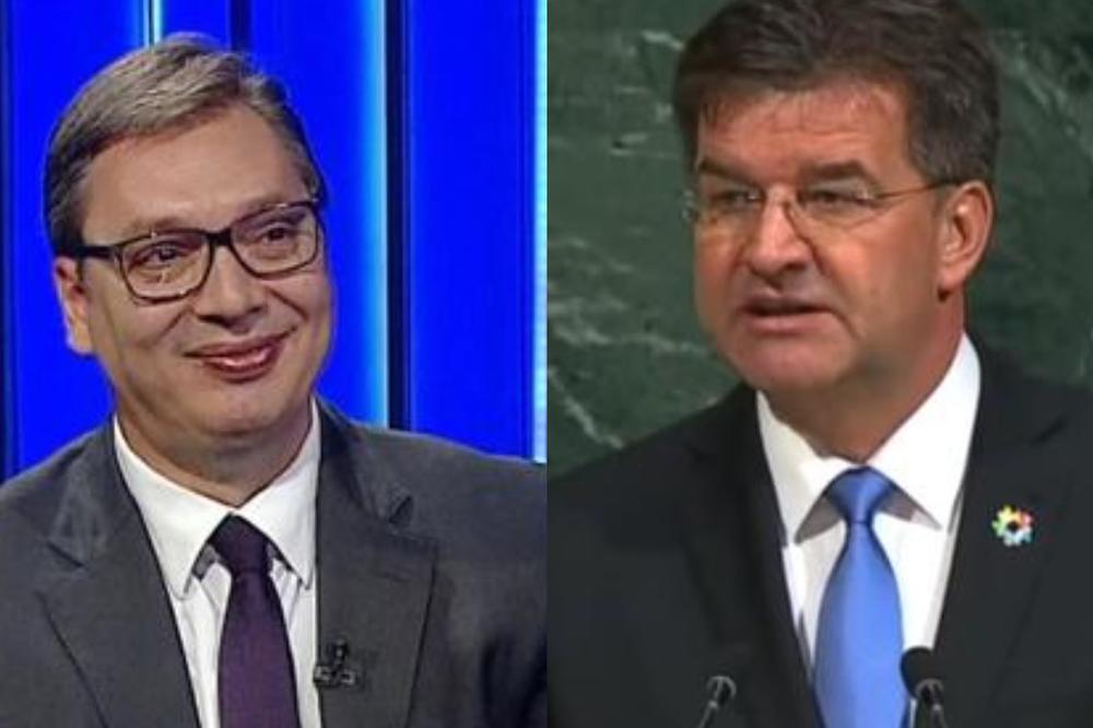 VAŽAN SASTANAK: Vučić sutra u Beogradu sa Lajčakom!