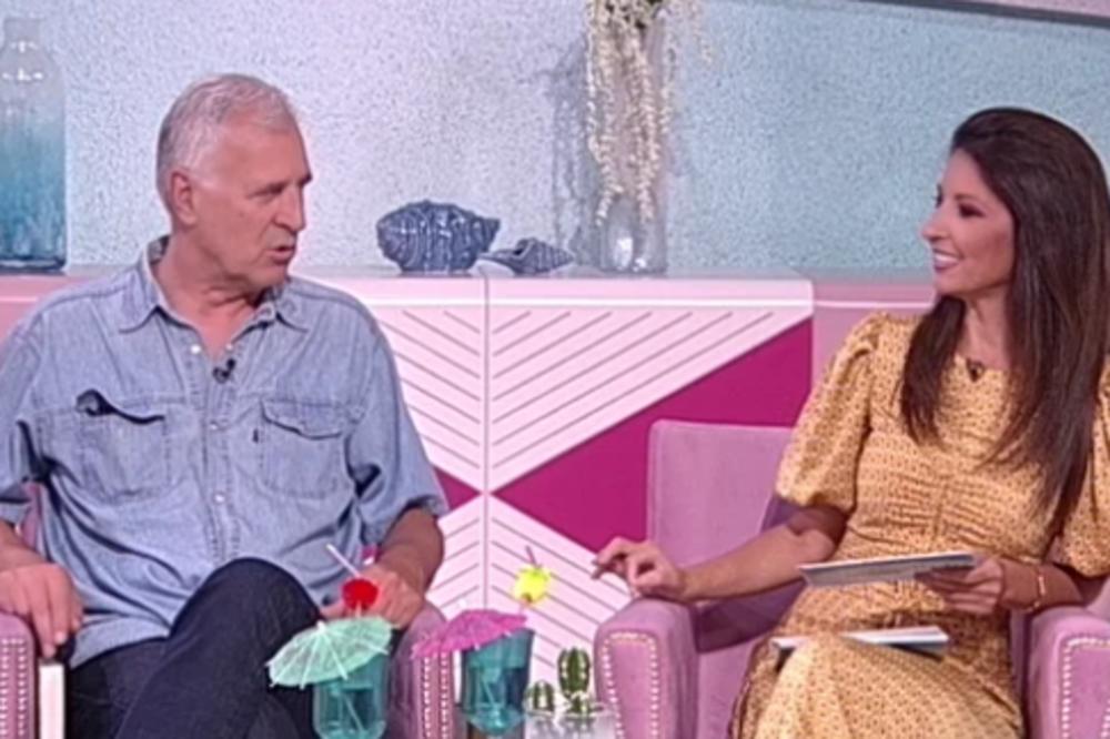 SANJA MARINKOVIĆ SE UMALO PREVRNULA SA STOLICE POSLE OVOG! Vanju Bulića privuklo kako VRCKA NA STOLU!