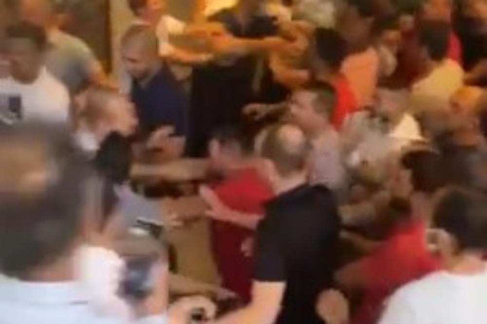 OPŠTA TUČA U OPŠTINI BUDVA: Sevale pesnice, uletela policija, nastao još veći haos! (VIDEO)