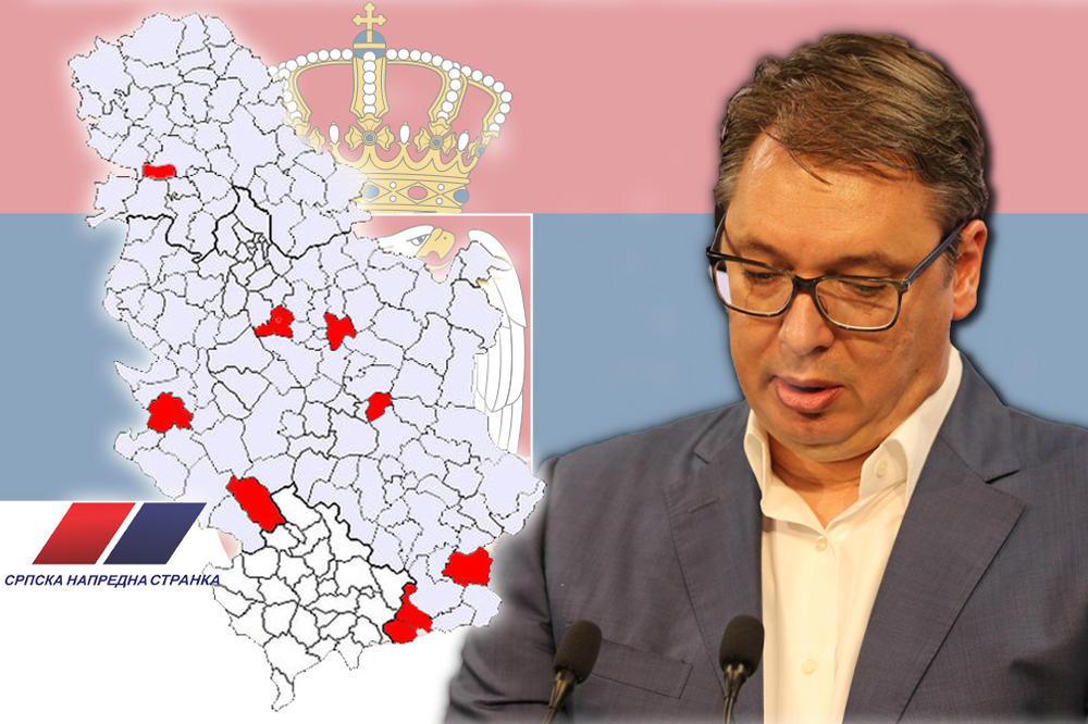 OVO SU JEDINE OPŠTINE U SRBIJI U KOJIMA NISU POBEDILI NAPREDNJACI: Nema ih mnogo, jedva na prste jedne ruke...