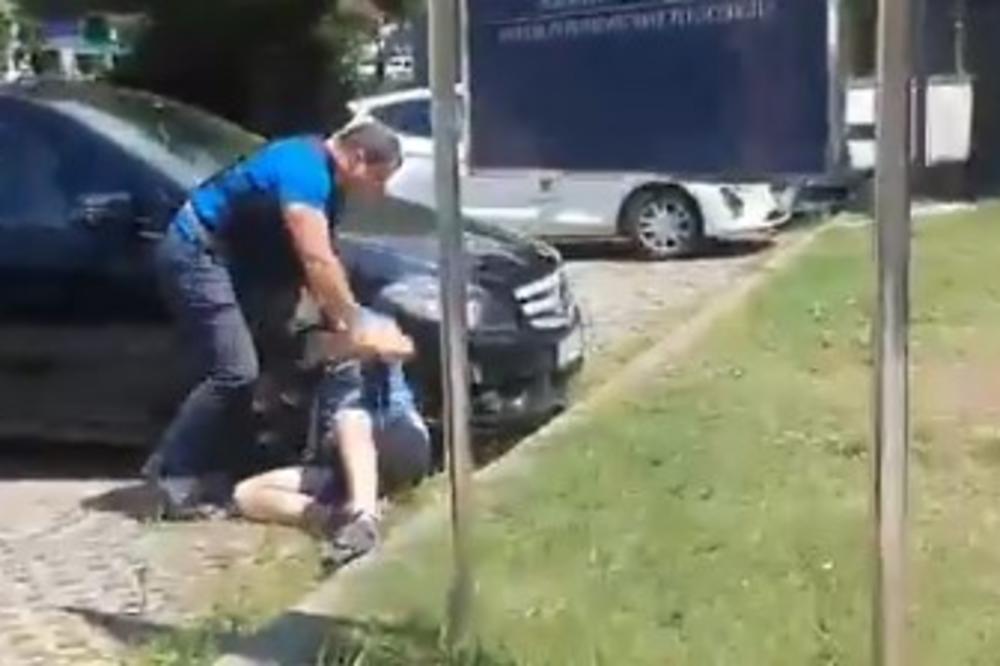 JEZIV SNIMAK IZ BUDVE! Privatno obezbeđenje tuklo mladića, žene zapomagale! (VIDEO)