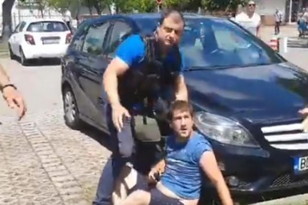 OVAJ ČOVEK JE TERORISAO GRAĐANE ISPRED OPŠTINE BUDVA: Pretukao momka i polomio mu pršljenove! (FOTO/VIDEO)
