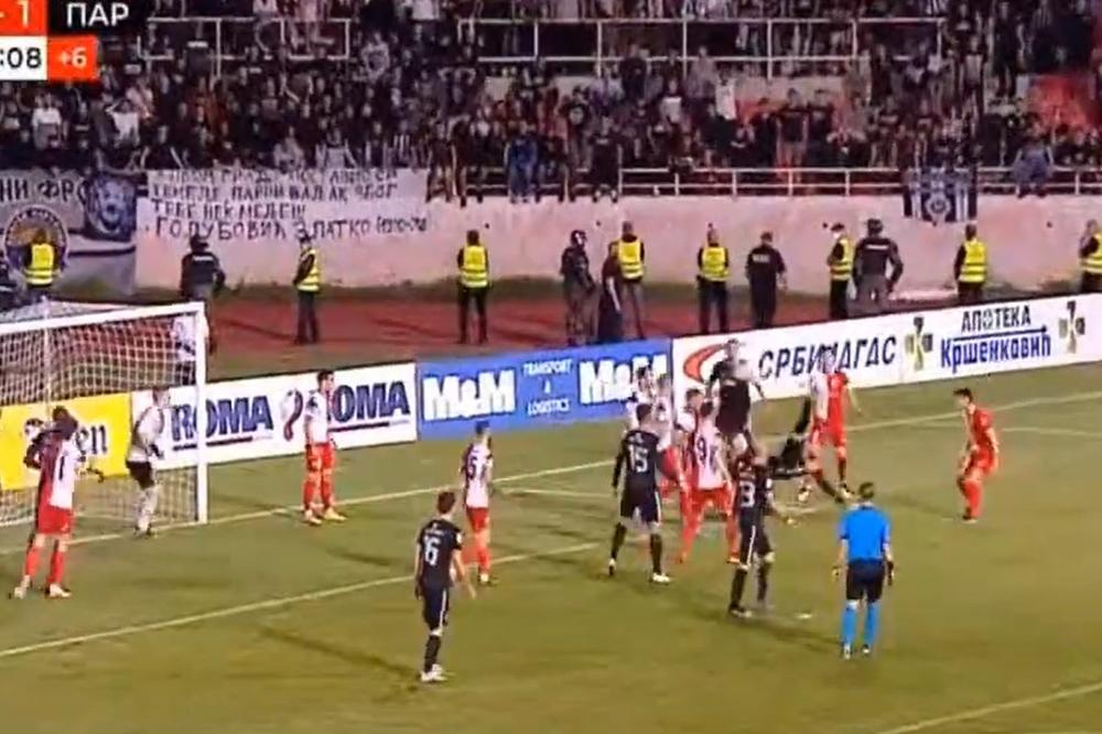 OVAKO SE OPRAŠTA OD PARTIZANA: Strahinja Pavlović makazicama postigao gol karijere!
