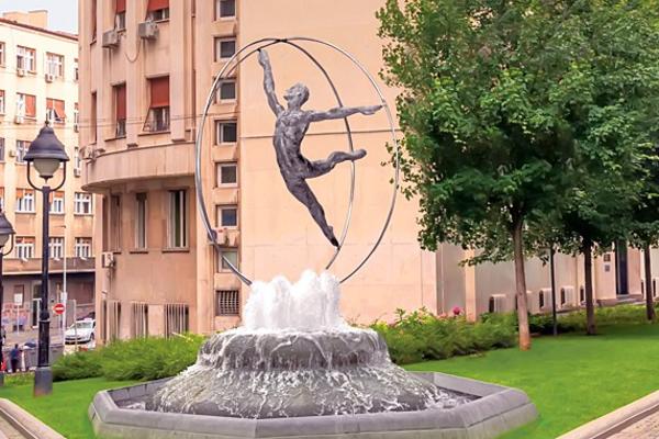 Spomenik baletskom igraču Miloradu Miškoviću