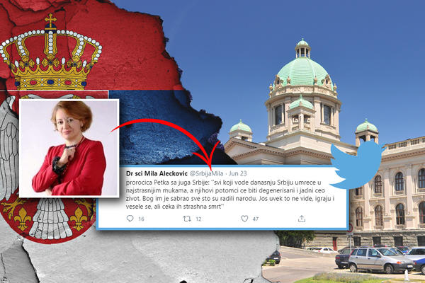 SVI KOJI VODE DANAŠNJU SRBIJU UMREĆE U NAJSTRAŠNIJIM MUKAMA! Ova žena je bila kandidat za poslanika kod Saše Radula
