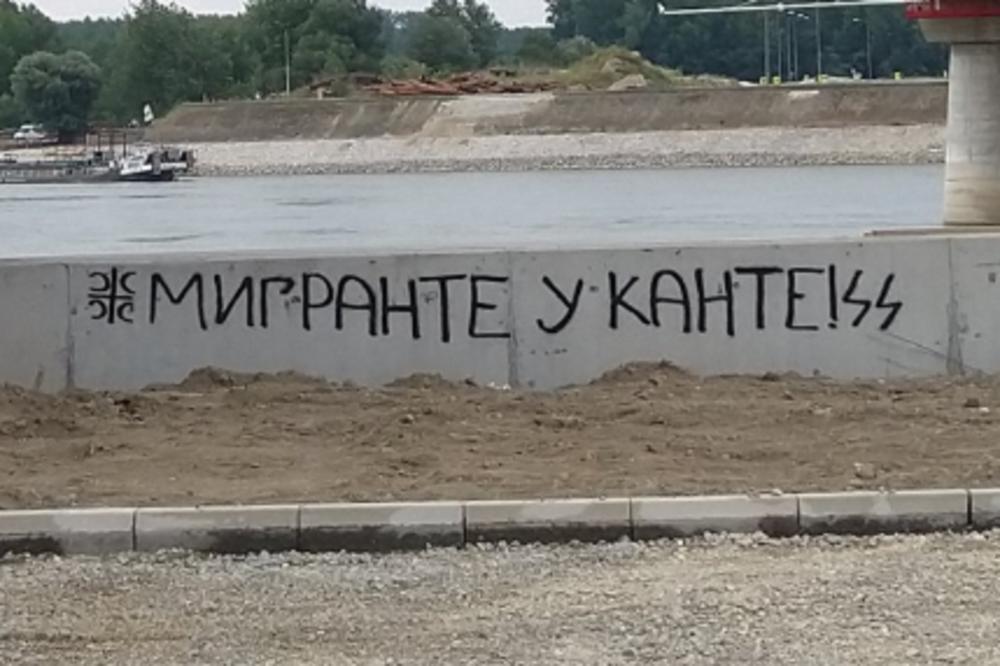 NA OVOJ FOTOGRAFIJI NALAZI SE NAJSRAMNIJI GRAFIT U SRBIJI: Šta će nam ovakvi IDIOTI među nama?