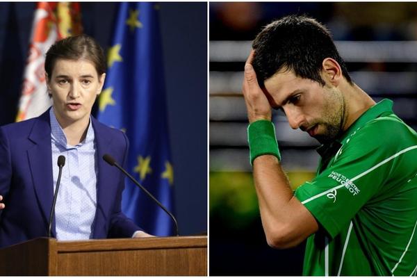 EVO JA SAM KRIVA, OSTAVITE ČOVEKA NA MIRU! Ana Brnabić stala u odbranu Đokovića! Nećete verovati šta je sve rekla