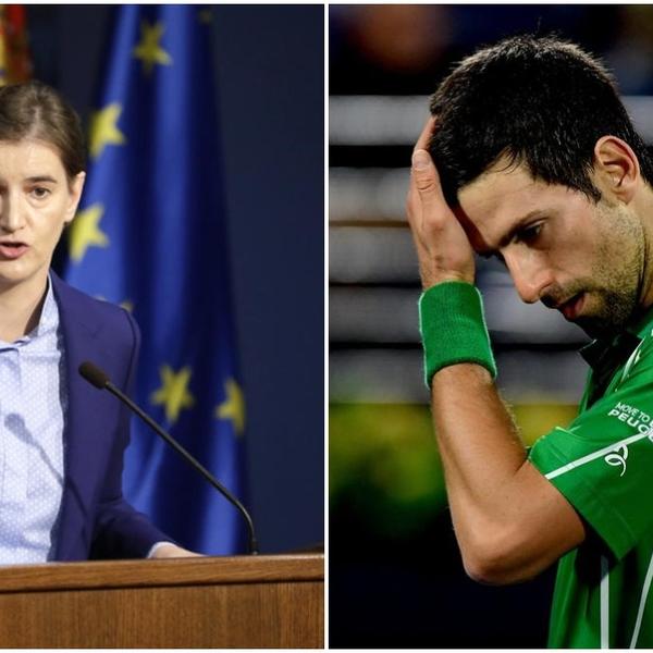EVO JA SAM KRIVA, OSTAVITE ČOVEKA NA MIRU! Ana Brnabić stala u odbranu Đokovića! Nećete verovati šta je sve rekla