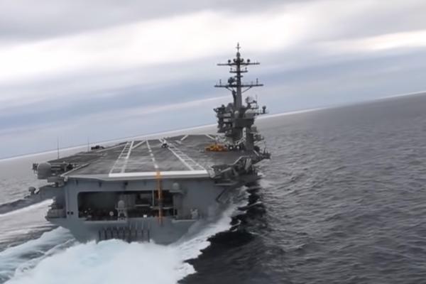 NESVAKIDAŠNJA NESREĆA U SREDOZEMNOM MORU: Američki borbeni avion završio u VODI!