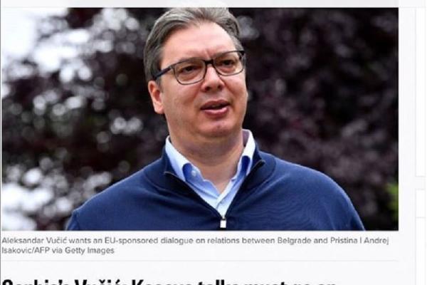 SPREMAN SAM DA SE SASTANEM SA TAČIJEM! Vučićev intervju za briselski Politiko