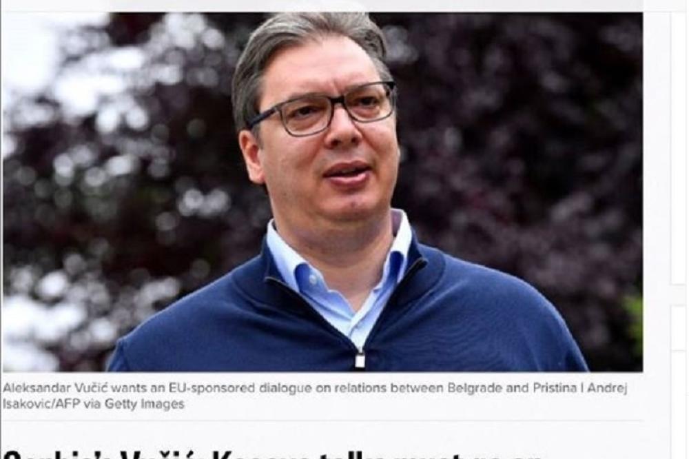 SPREMAN SAM DA SE SASTANEM SA TAČIJEM! Vučićev intervju za briselski Politiko