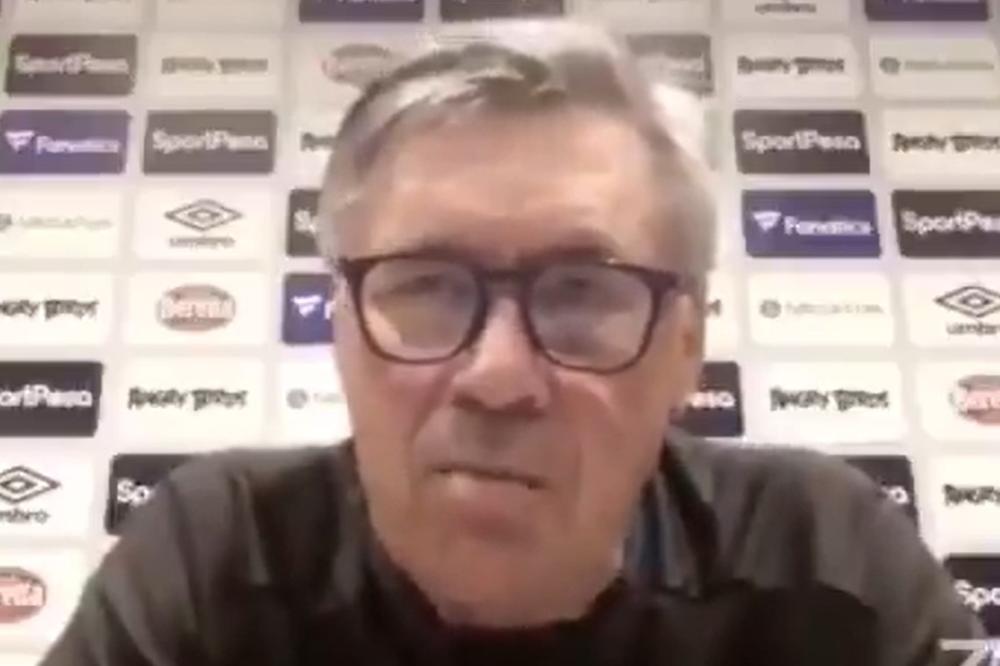 KARLO ANĆELOTI SE ŽESTOKO ISPALIO: Pitali ga šta će biti s igračem Evertona, on nije znao o kome se radi!