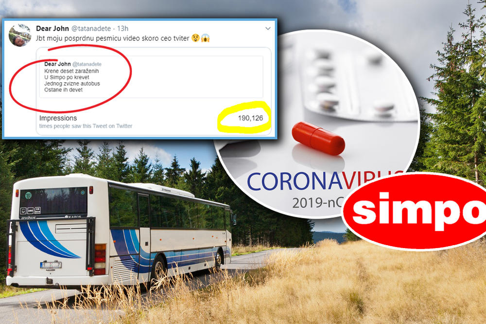 KRENE 10 ZARAŽENIH U SIMPO PO KREVET! Posprdna pesma osvojila Srbiju, autor u čudu koliko je popularna! (FOTO)