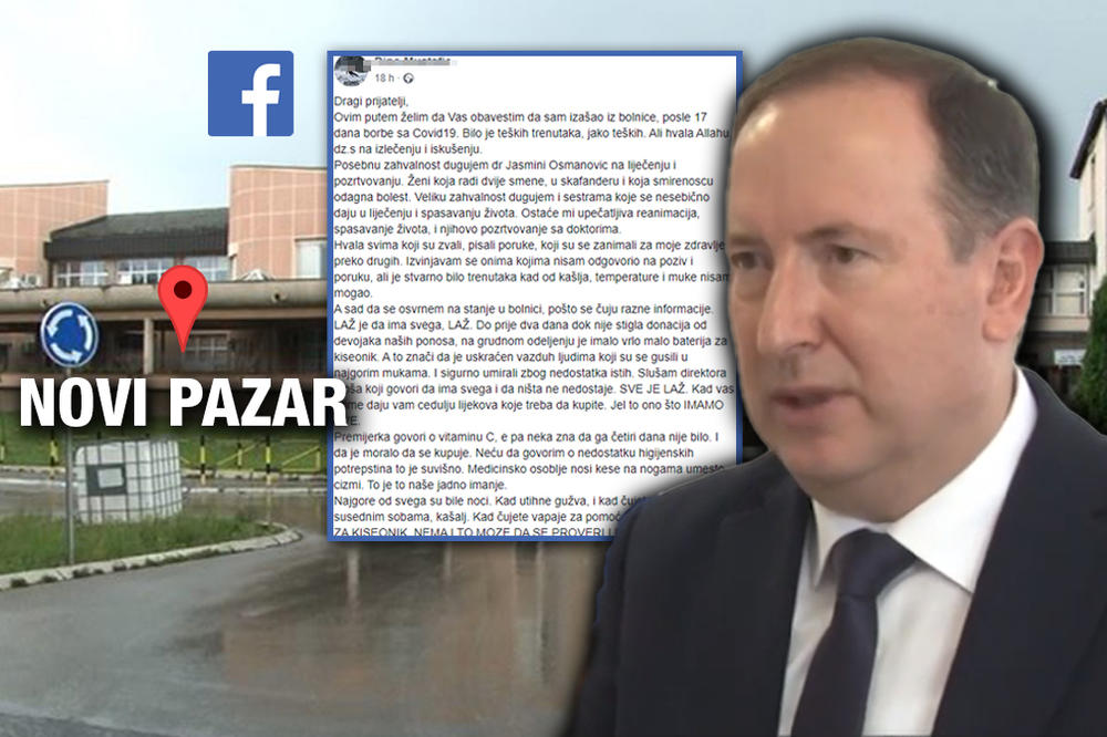 KRIV SI ZA SVE, MAHMUTOVIĆU, GROBARU SVOG NARODA! Ispovest čoveka koji je proveo 17 dana u novopazarskoj bolnici