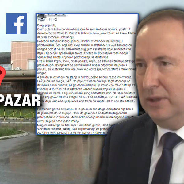 KRIV SI ZA SVE, MAHMUTOVIĆU, GROBARU SVOG NARODA! Ispovest čoveka koji je proveo 17 dana u novopazarskoj bolnici