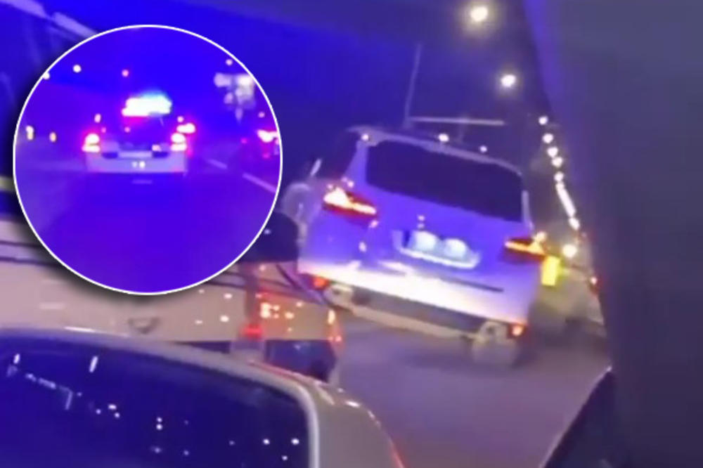 LIK DIVLJAO 180 NA SAT KROZ ZEMUN, SVE JE SNIMAO! Poršeom je gazio ostrva pred policijom, ŠOK JE ŠTA SE ONDA DESILO