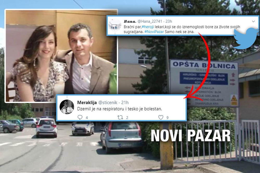 BRAČNI PAR IZ NOVOG PAZARA SE DO IZNEMOGLOSTI BORIO ZA ŽIVOTE LJUDI! Nakon ove lepe slike, usledila je tužna vest