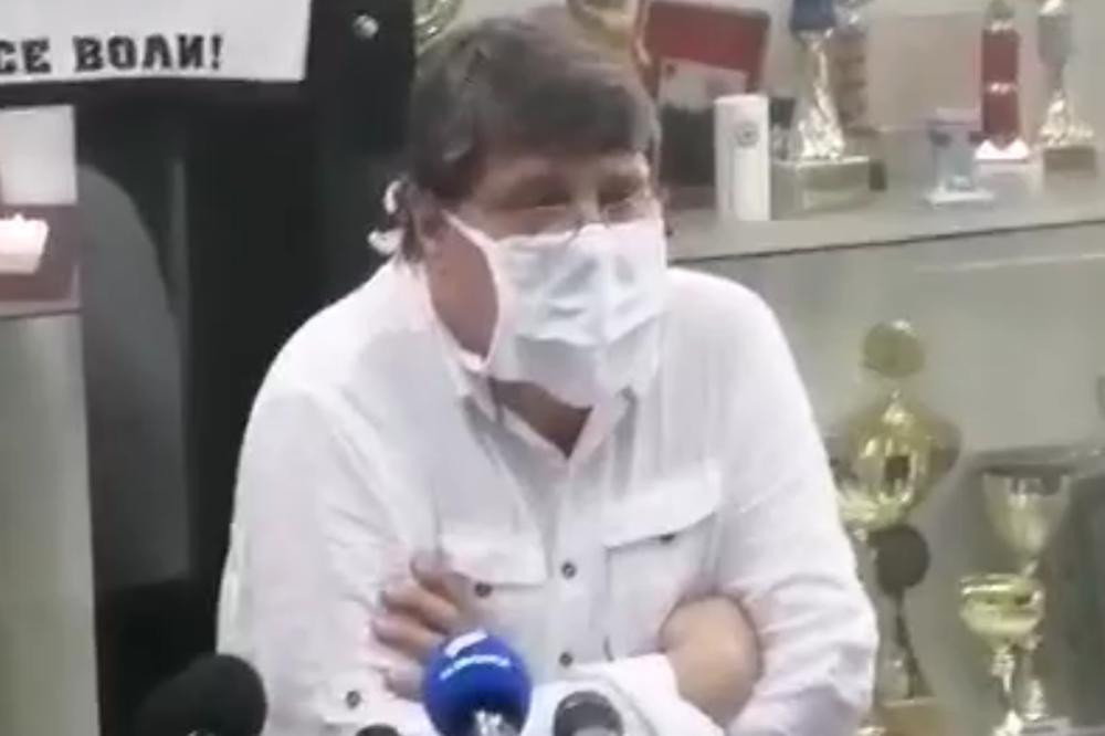 PREDSEDNIK UPRAVNOG ODBORA NIJE ZADOVOLJAN: Filipovića sam zvao da dođe u Partizan, ali mi se tu nešti nije dopalo!