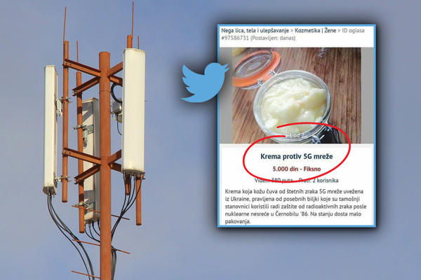 POJAVILA SE KREMA KOJA ŠTITI OD 5 G MREŽE! Da li biste ovako nešto mazali na sebe ili vam je u glavi ostalo pameti?