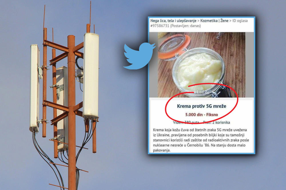 POJAVILA SE KREMA KOJA ŠTITI OD 5 G MREŽE! Da li biste ovako nešto mazali na sebe ili vam je u glavi ostalo pameti?