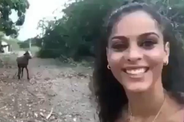 ŽELELA JE DOBAR SELFI: Posle udarca u glavu, dobro će razmisliti sa kim će se slikati! (VIDEO)