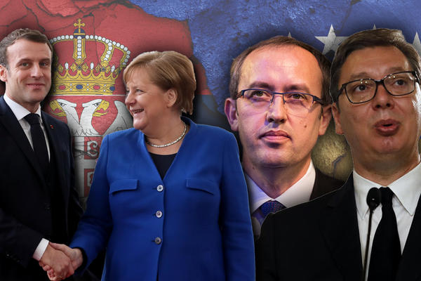 U PETAK SAMIT, U NEDELJU SE SASTAJU VUČIĆ I HOTI: Domaćini sastanka u Briselu su Emanuel Makron i Angela Merkel