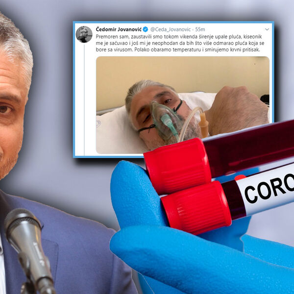 ESPRESO SAZNAJE! VAKCINA SPASILA ČEDU JOVANOVIĆA! Lider LDP-a na INFUZIJI I NOVIM LEKOVIMA!