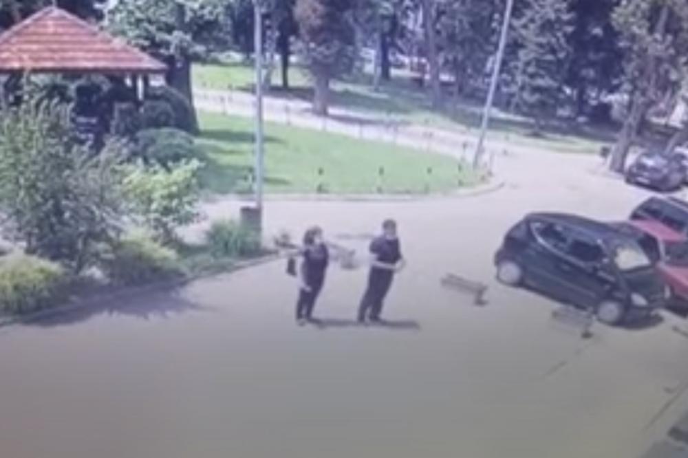ZARAŽENI PACIJENTI BACAJU STVARI RODBINI KROZ PROZOR BOLNICE U SRBIJI: Ljudi, da li ste normalni? (VIDEO)