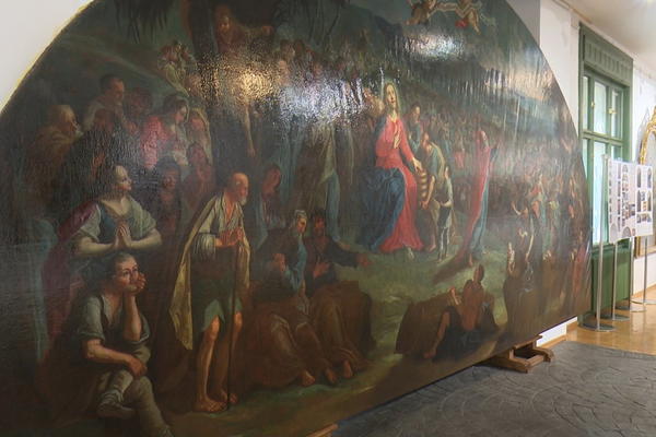 U Gradskom muzeju u Subotici restaurirana monumentalna slika baroknog majstora Sensera