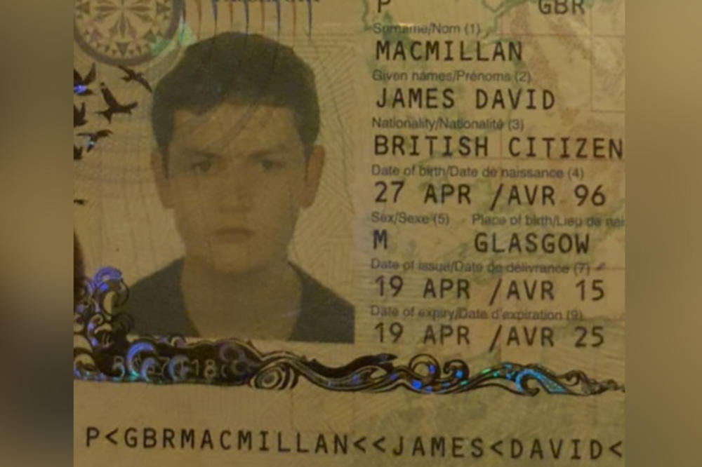 UHAPŠEN DRŽAVLJANIN VELIKE BRITANIJE! Njegovo ime je Maksimilijan Džejms David, a ovo mu se stavlja na teret