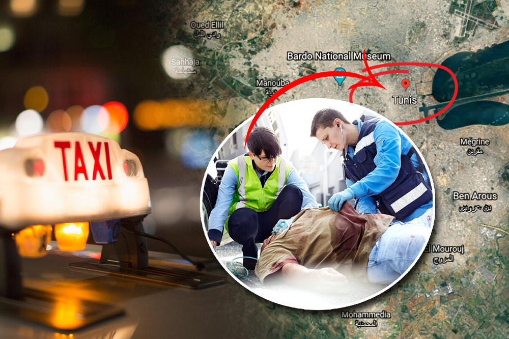 SRBIN POGINUO U STRAVIČNOJ NESREĆI U TUNISU! Ispao iz taksi vozila i preminuo na licu mesta