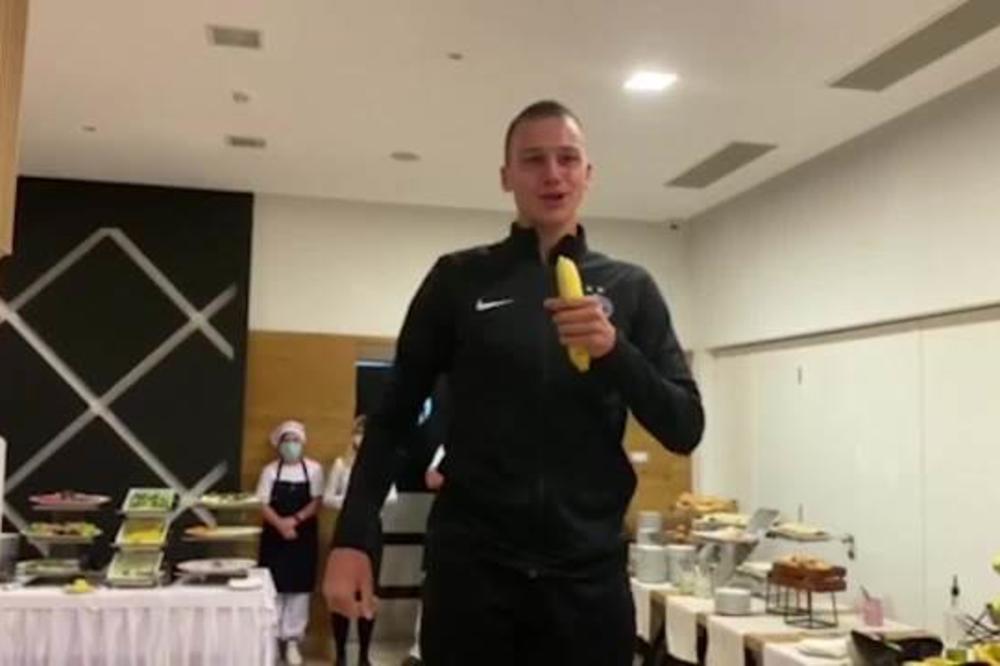 NISI PRAVI DŽONI ŠTULIĆ UKOLIKO NE PEVAŠ: Mladi igrač Partizana imao vatreno krštenje!