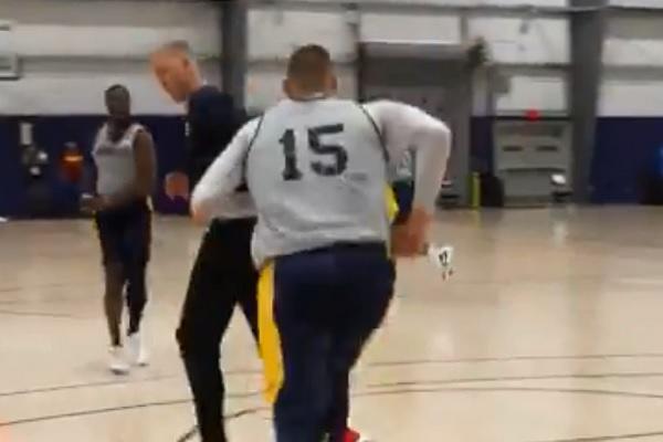 JOKIĆ IZDOMINIRAO NA TRENINGU DENVERA: Srbin je uradio nešto što ranije nije mogao!