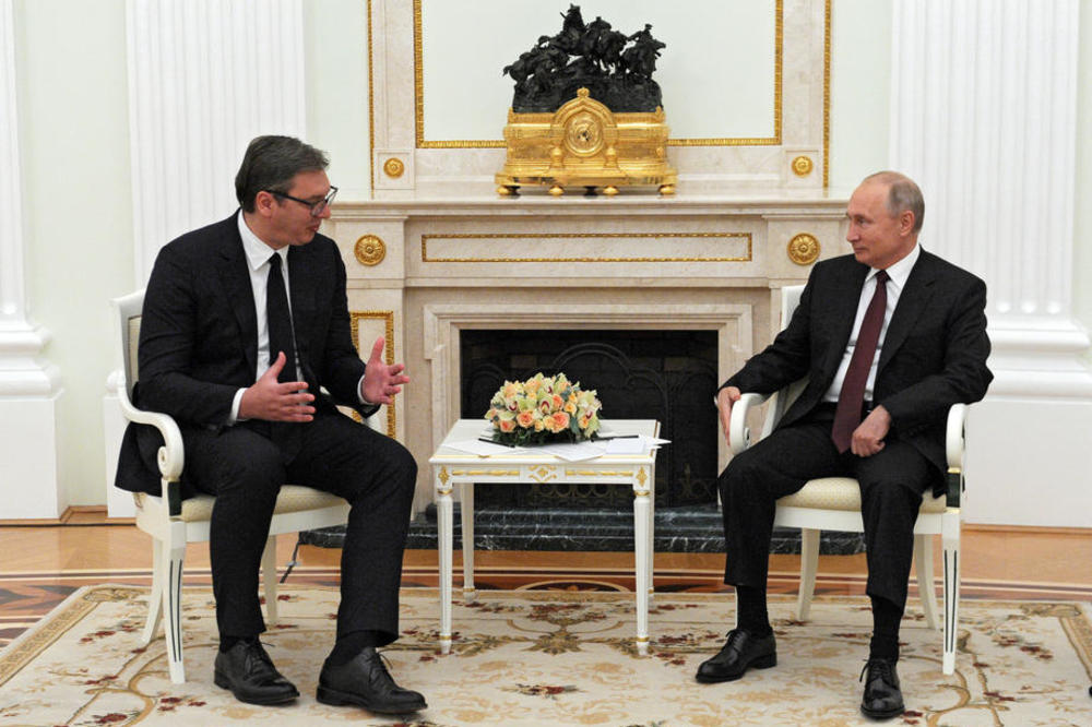 VUČIĆ ČESTITAO PUTINU ROĐENDAN! Predsednik Srbije je ruskom lideru poželeo dobro zdravlje