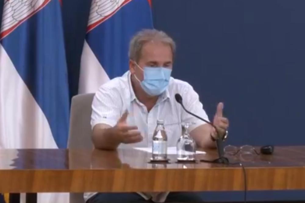 KAPACITETI BI VEĆ DANAS MOGLI BITI PUNI: Doktor Stojanović objasnio razliku između ovog i prethodnog pika virusa