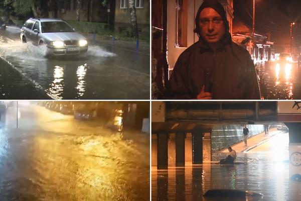 NEVREME IZ HRVATSKE DOLAZI U SRBIJU: Pogledajte strašne scene, SVE PLIVA! (VIDEO)