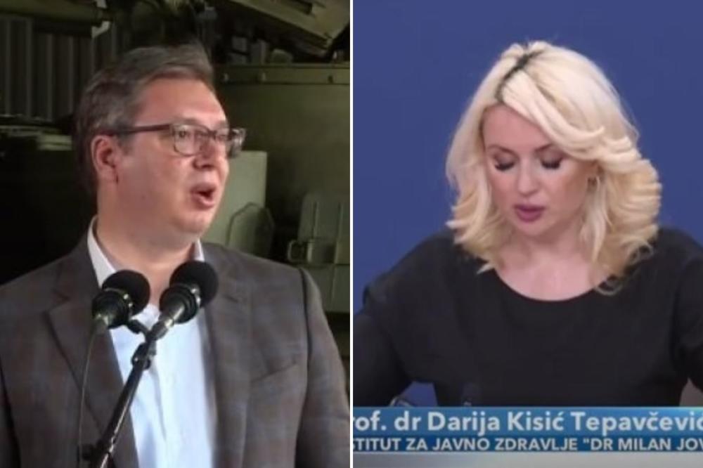 VUČIČ STAO U ODBRANU DR DARIJE KISIĆ! Pričate o njenoj frizuri, A OVU KLJUČNU STVAR NIKO NI DA SPOMENE