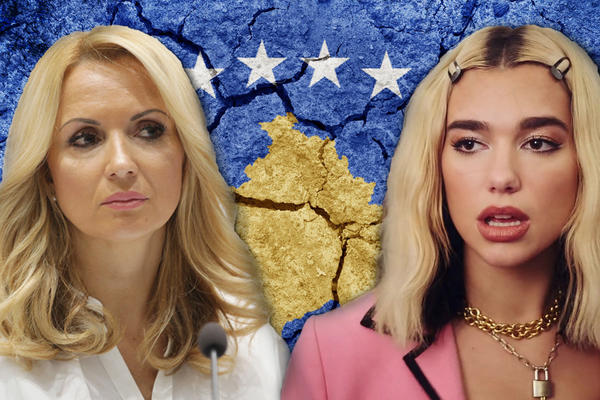 NIKAD ČULA ZA NJU, DA LI JE ONA SAMA CRTALA TU MAPU?! Dr Kisić komentarisala Dua Lipu, imala je šta da joj poruči!